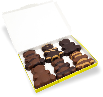 Coffret Oursons guimauves  (Coffret orange) - Photo 2