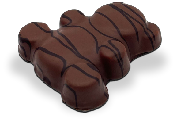 Ourson guimauve Fourré pâte à tartiner  (Chocolat au lait) - Photo 1