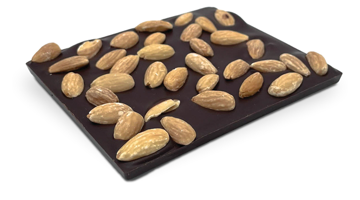 Tablette Gourmande Amande  (Chocolat Noir) - Photo 1