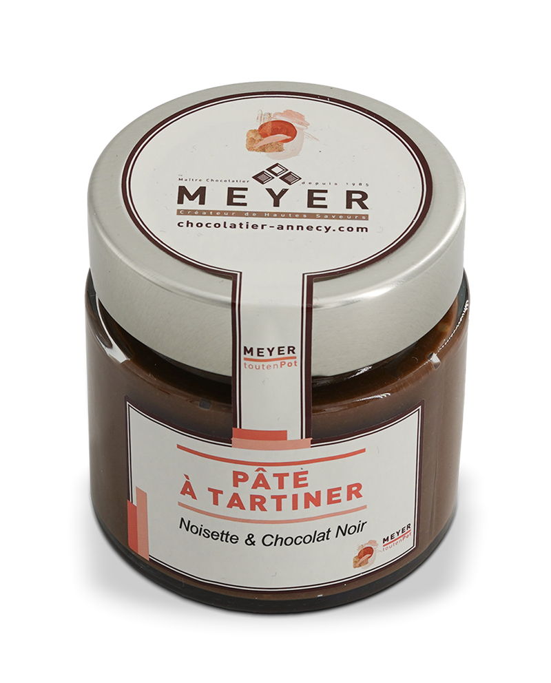 Pâte à tartiner noir ou lait  (Chocolat Noir) - Photo 1