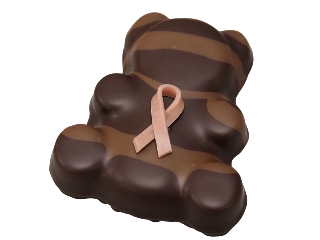 Ourson guimauve fourré pâte à tartiner  (Chocolat Noir) - Photo 1