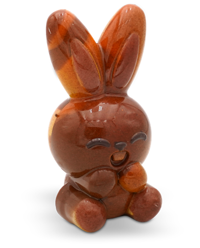 Bunny choc  (Chocolat Noir) - Photo 2