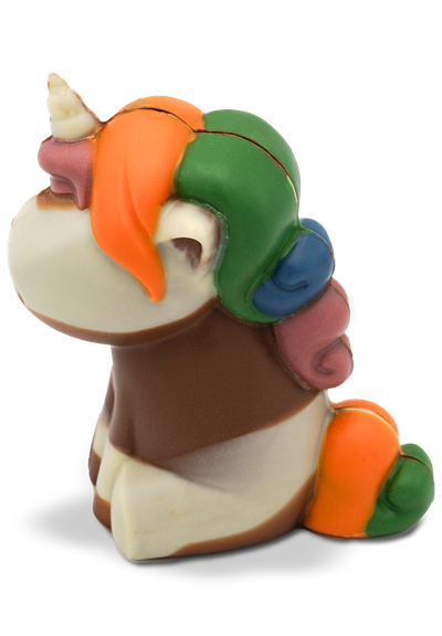 Licorne  (Chocolat Noir) - Photo 2