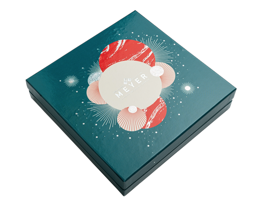 Coffret cadeau de Noël  (Chocolats Noir et Lait, Avec alcool, Avec praliné, Avec ganache, Avec pâte d&#39;amandes, 260g) - Photo 2