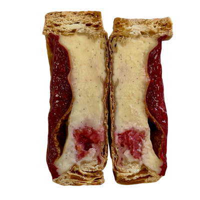 Flan Vanille - Framboise - Photo 2