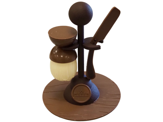 Kit de rasage en chocolat