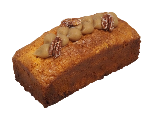 Cake vanille caramel pécan