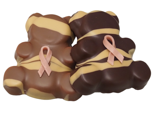 Ourson guimauve fourré caramel