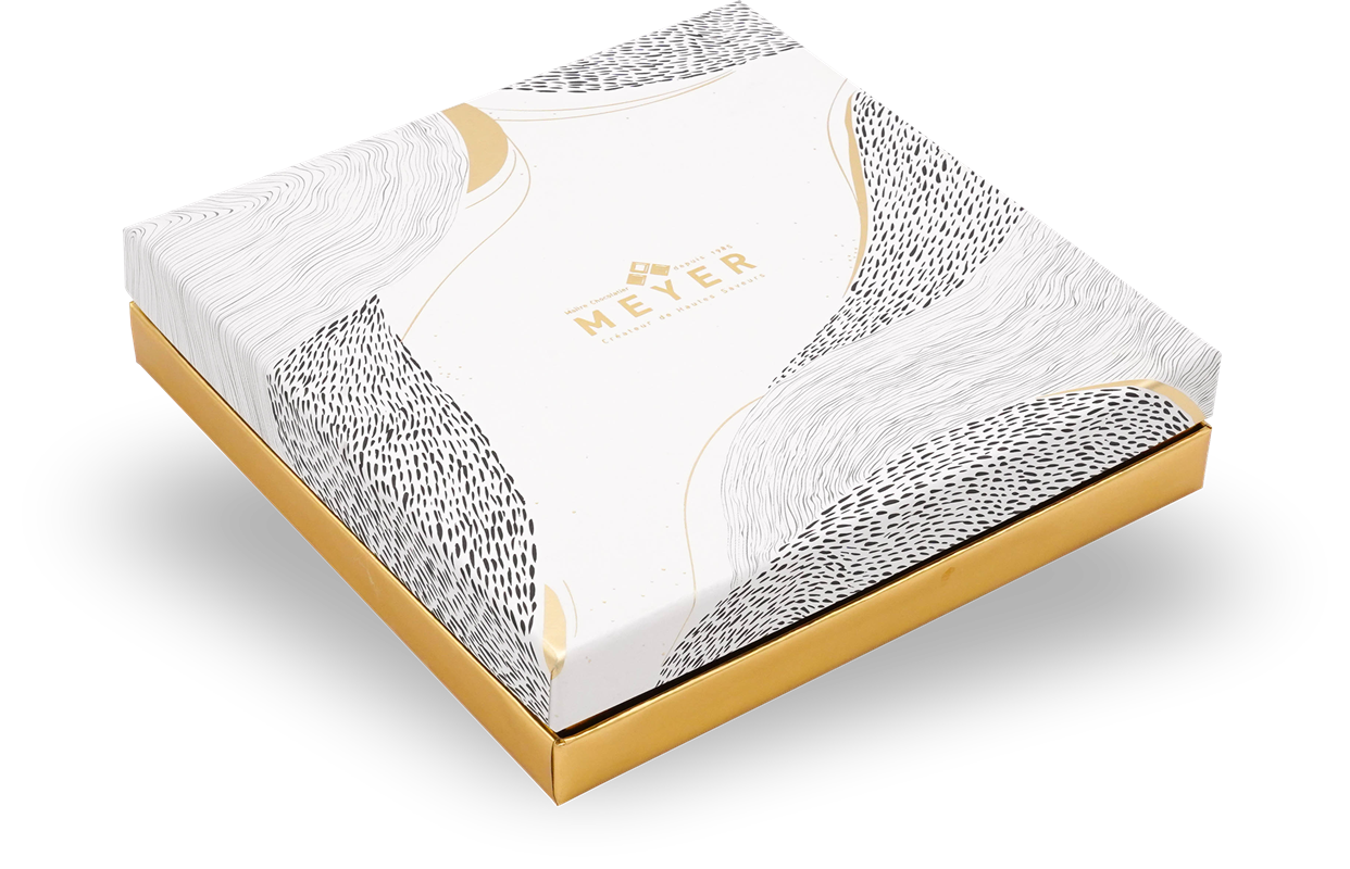 Coffret cadeau Odyssée  (Chocolats Noir et Lait, Avec alcool, Avec praliné, Avec ganache, Avec pâte d'amandes, 640g) - Photo 1