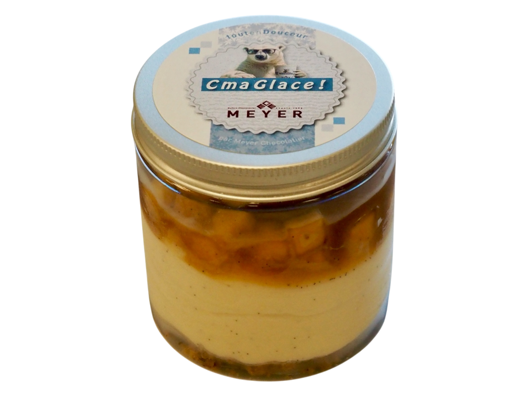 Verrine glacée Pomme Tatin - Photo 1
