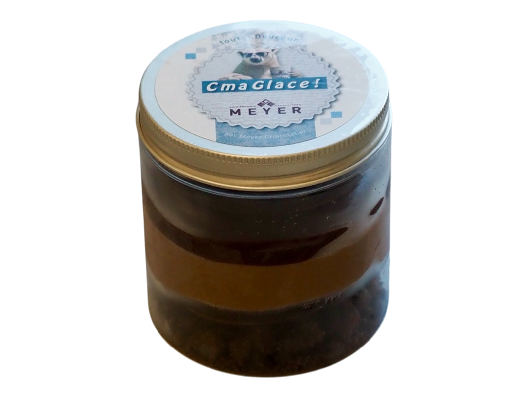 Verrine glacée 100% choco - Photo 1