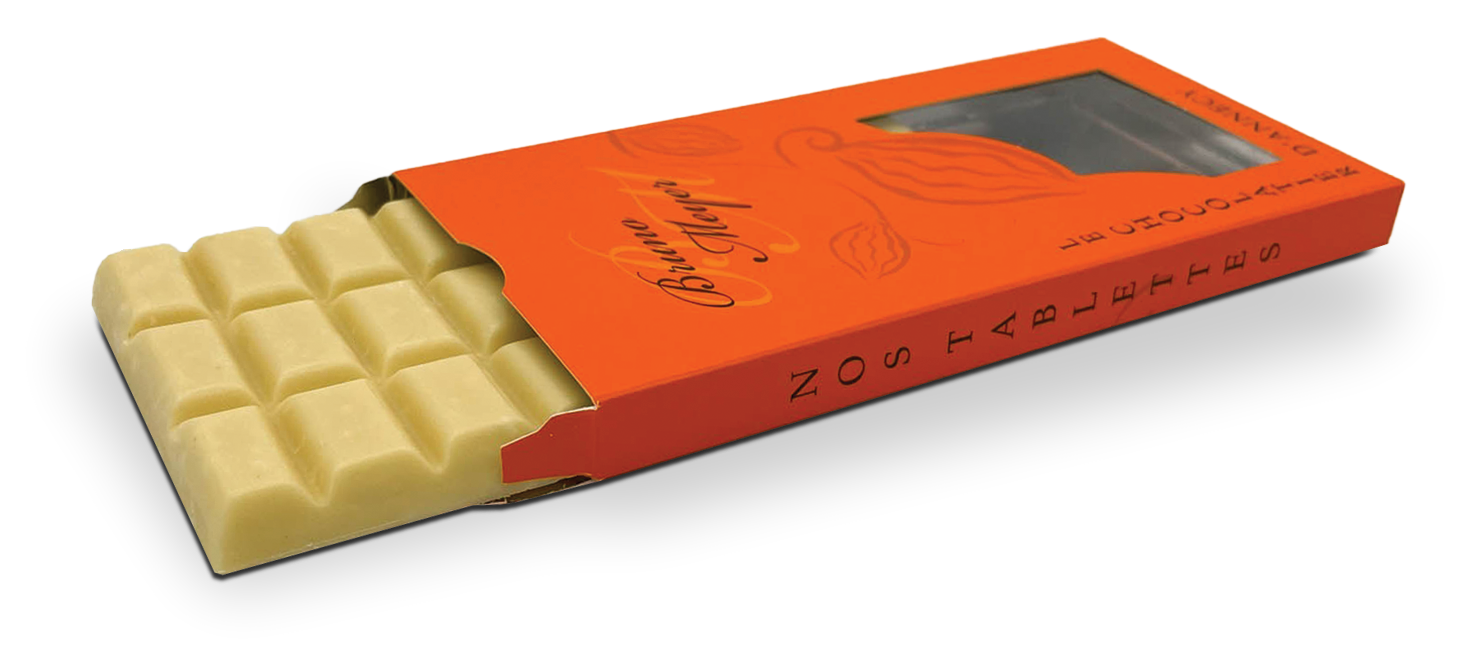 Tablettes chocolat blanc  (Noix de Coco) - Photo 1