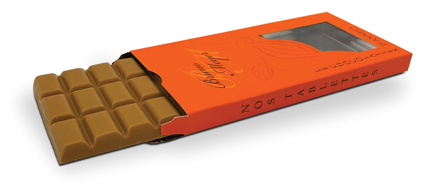 Tablette chocolat blond - Photo 1